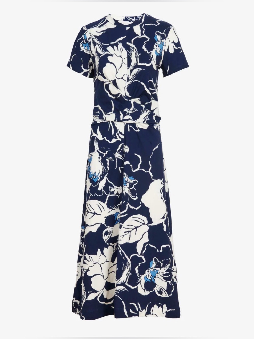 Tanya Taylor Mac Floral Twist Midi-Dress NEW NWT